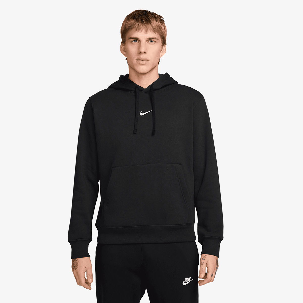 Sweatshirt Nike Club Fleece Hoodie Sort | IB4124-010, 0