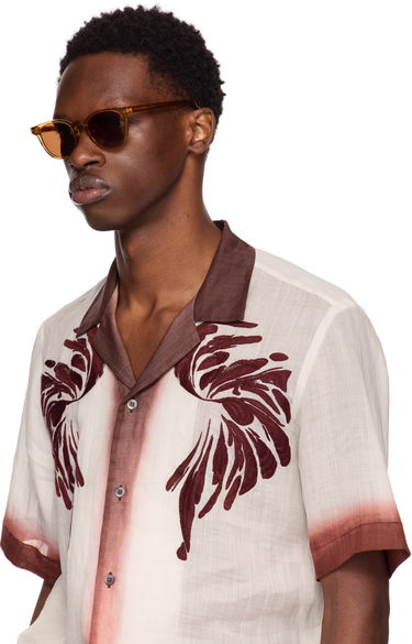 Solbriller Bottega Veneta Panthos Sunglasses Gul | BV1253S-004, 3