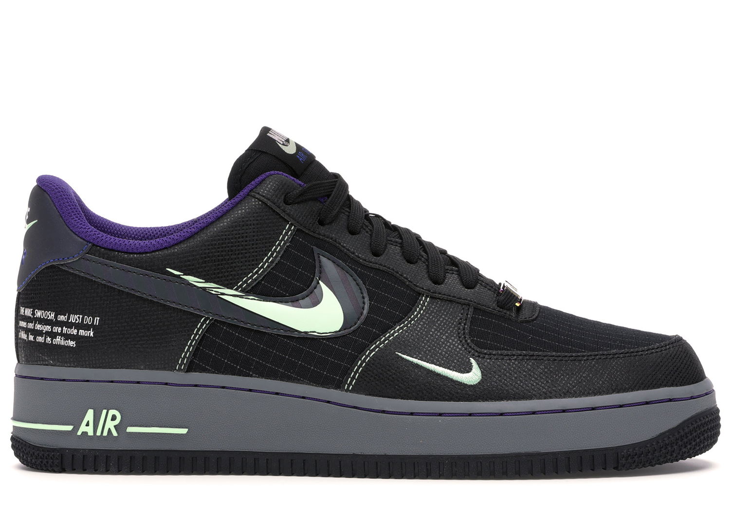 Sneakers og sko Nike Air Force 1 Low Future Swoosh Pack Sort | CT1621-001, 0