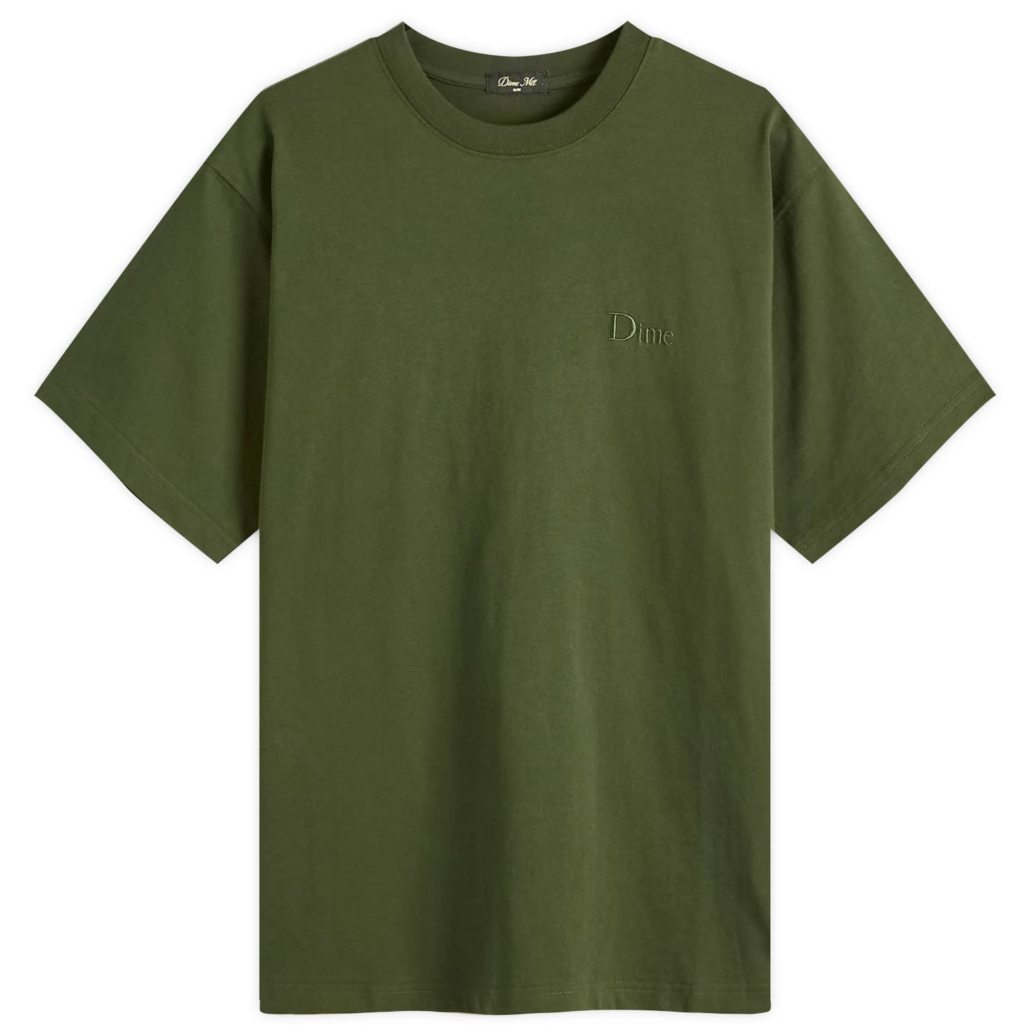 T-shirt Dime Dime Classic Small Logo T-Shirt, Size Large Grøn | DIMESP2550FOR, 1
