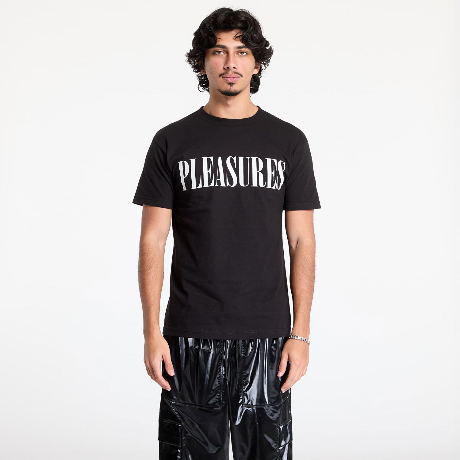 T-shirt Pleasures Onyx 24 Graphic T-Shirt Sort | P24W048 BLACK, 0