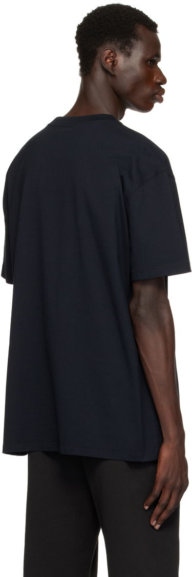 T-shirt SKIMS SKIMS Heavyweight Cotton Relaxed T-Shirt Mørkeblå | SS-STT-6414M-OBSIDIAN, 2