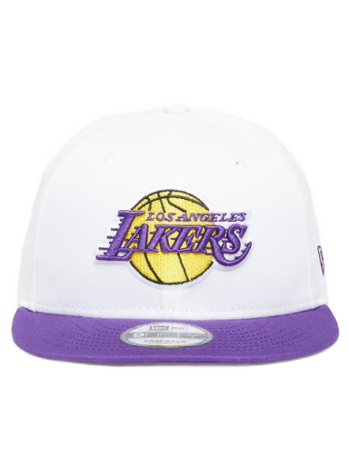 Kasket New Era LA Lakers White Crown Team White 9FIFTY Snapback Cap Lilla | 60358013