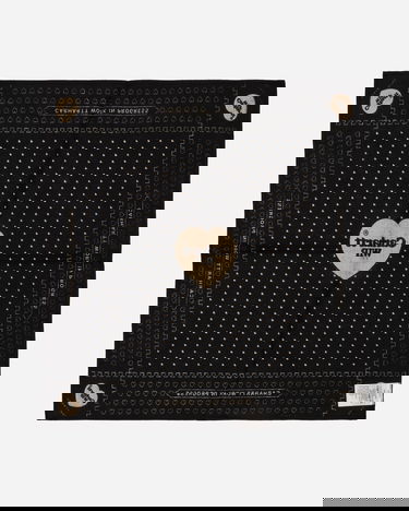 Tørklæde Carhartt WIP Heart Bandana Heart Bandana Sort | I033225_24M_XX, 4