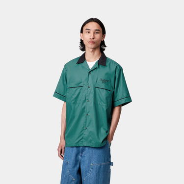 Skjorte Carhartt WIP Carhartt WIP Short Sleeve Bowl Shirt Grøn | I035153_9, 0