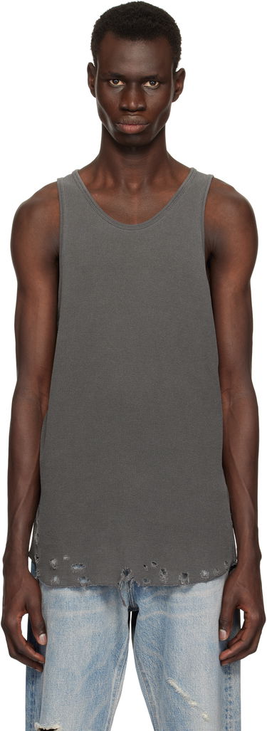 Tanktop John Elliott John Elliott Folsom Thermal Tank Top Grå | A066M66279A, 0