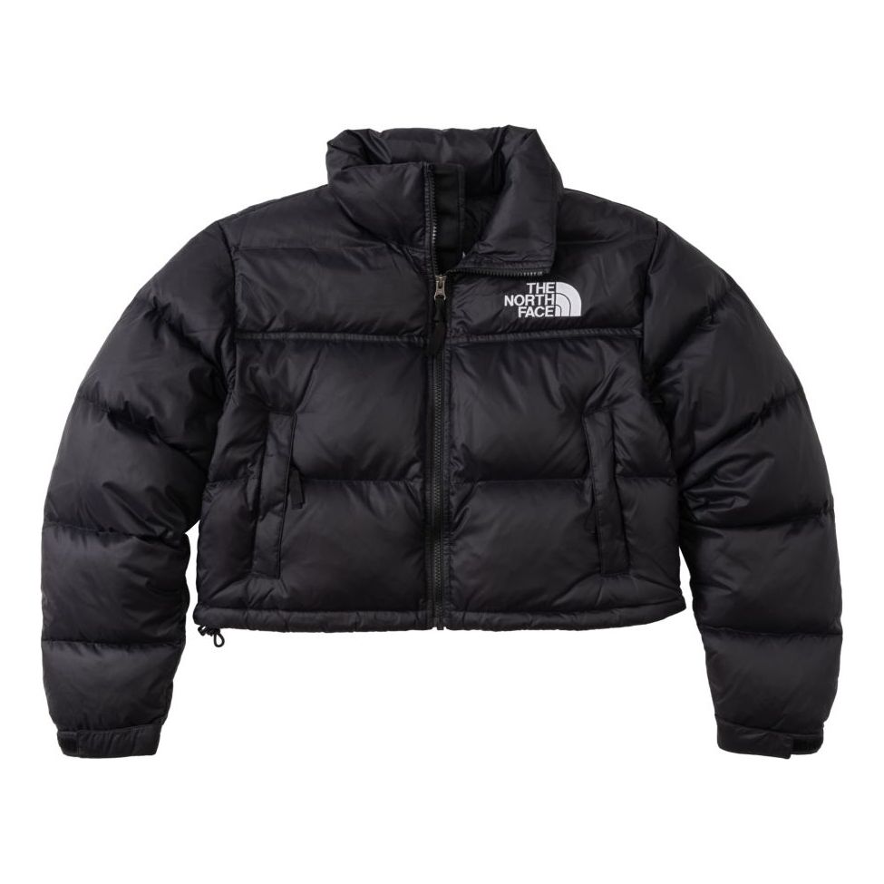 Puffer jakke The North Face Nuptse 700 Fill Short Down Jacket Sort | NF0A5GGE-KX7, 0
