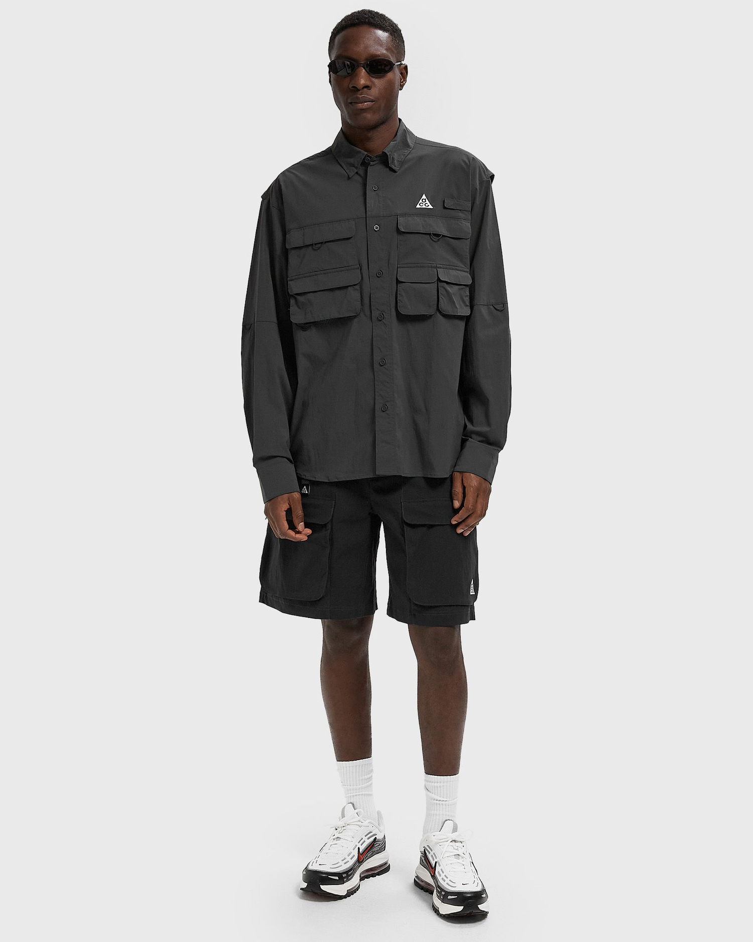 Skjorte Nike ACG "Orb Weaver" Longsleeve Shirt Sort | HJ2465-060, 1