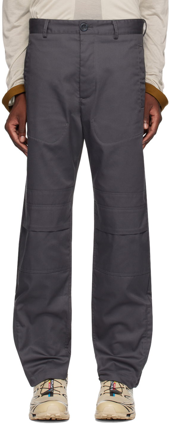 Bukser Ranra Gunmetal Gummi Trousers Grå | AMFW24TP02510