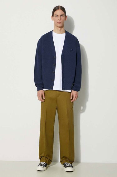 Bukser MAISON KITSUNÉ Maison Kitsuné Relaxed Chino Pants Grøn | MM01106WW0078, 1