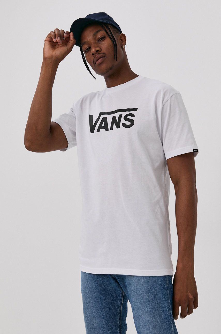T-shirt Vans Basic Tee Hvid | VGGGYB2, 0