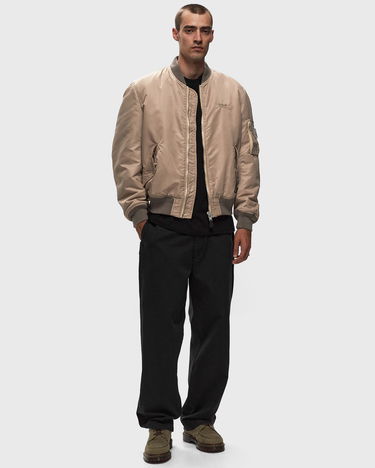 Bomberjakke Schott NYC Bomber Jacket Beige Beige | MACAMPSRS-DESERT, 1