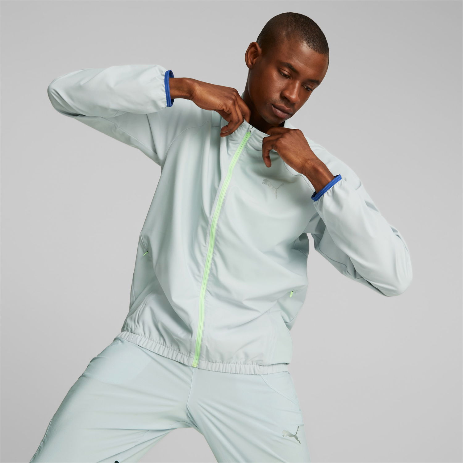 Jakke Puma RUN ULTRAWEAVE Running Jacket Grøn | 523275_80, 0