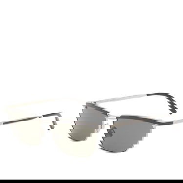 Solbriller Saint Laurent Joe Rectangular Metal Frame Sunglasses Metalisk | SL-795-JOE-003, 1