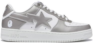 Sneakers og sko BAPE Bape Sta Silver #4 Grå | 0ZXSHM191053L-SILVER, 0