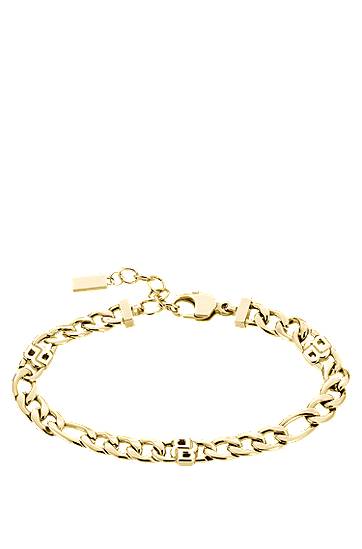 Armbånd BOSS BOSS Bracelet with Double B Monograms Gul | 1580635, 1