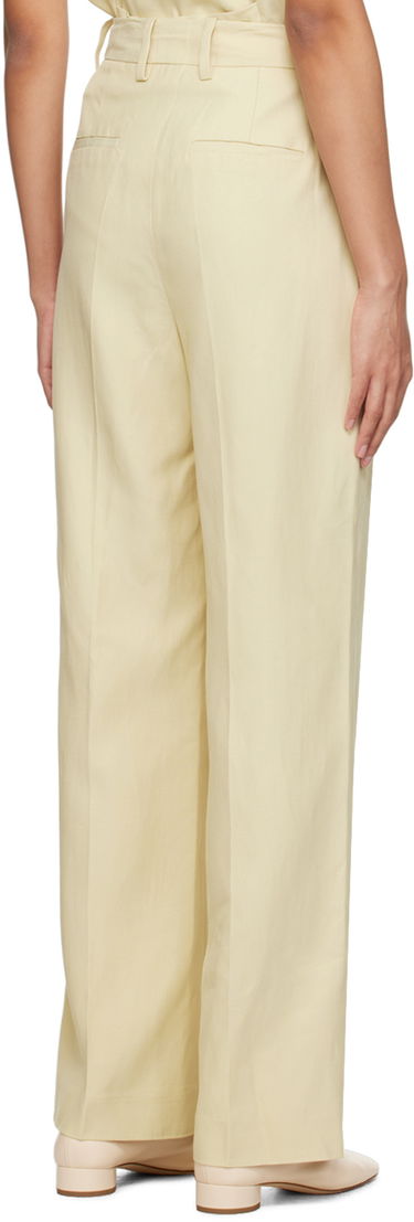 Bukser Loulou de Saison Loulou de Saison Cadar Pleated Trousers Gul | CADAR, 2