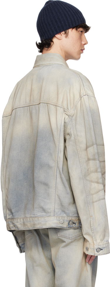 Jakke Acne Studios Acne Studios Oversized Denim Jacket Blå | C90191-, 2
