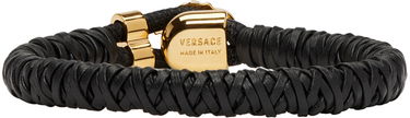 Armbånd Versace Versace Woven Medusa Bracelet Sort | DG06691 DMTN, 3