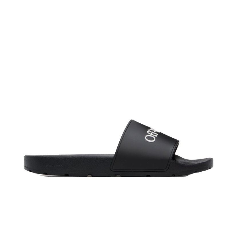 Sneakers og sko Off-White Black Bookish Pool Slides Sort | OMIU002C99MAT0011001