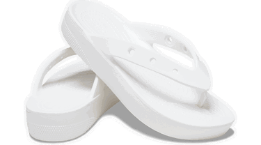 Sneakers og sko Crocs Classic Platform Flips Hvid | 207714-100, 1