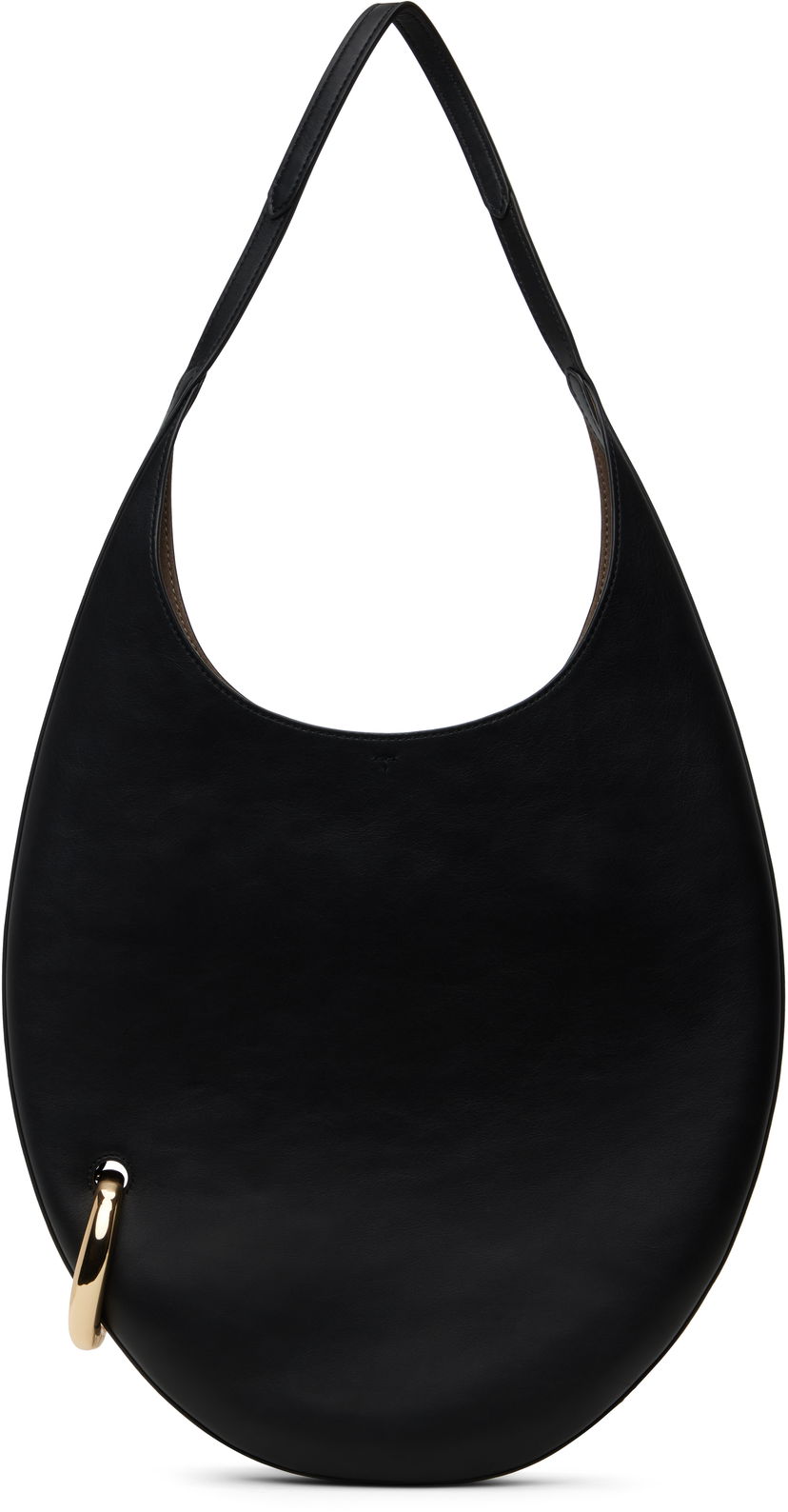 Håndtaske Tory Burch Tory Burch Pierced Shoulder Bag Sort | 169181-002