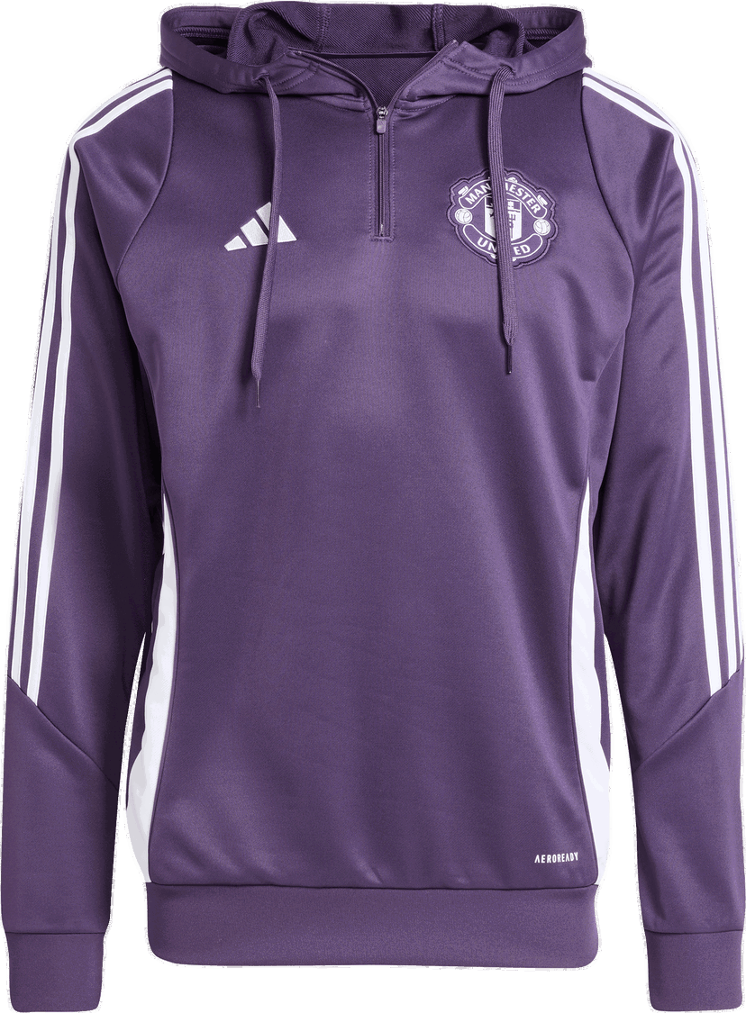 Sweatshirt adidas Originals Manchester United Training Hoodie Lilla | jp3242