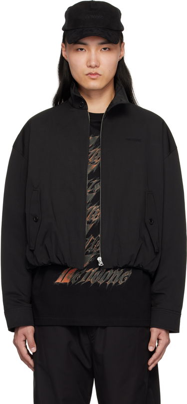 Bomberjakke We11done We11done Harrington Jacket Sort | WD-JP0-25-003-U-BK, 0