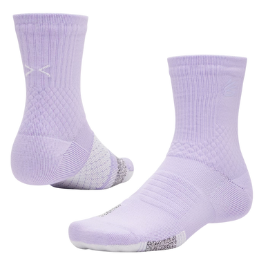 Sokker Under Armour Curry AD Playmaker Mid Crew Socks Lilla | 1376231-538, 0