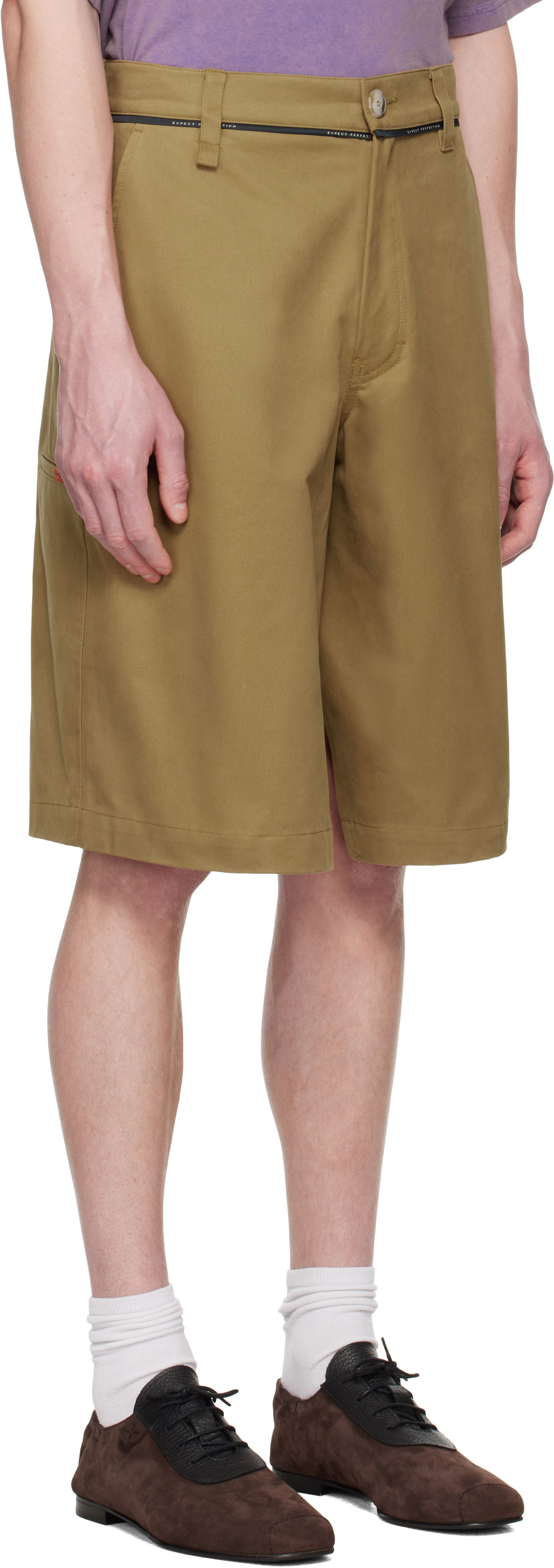 Shorts Martine Rose Martine Rose Twisted Skate Shorts Brun | 841WP02707, 1