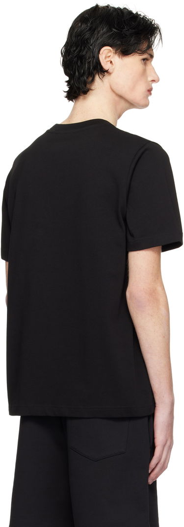 T-shirt Casablanca Pearl Diamond Patch T-Shirt Sort | MPS25-JTS-001-10, 2