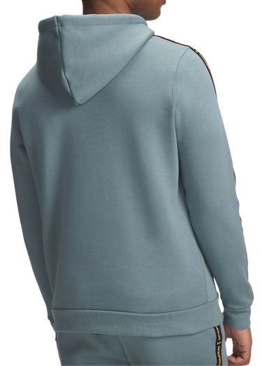Sweatshirt Under Armour Icon Fleece Hooded Sweatshirt with Taping Turkis | 1389356-587, 1