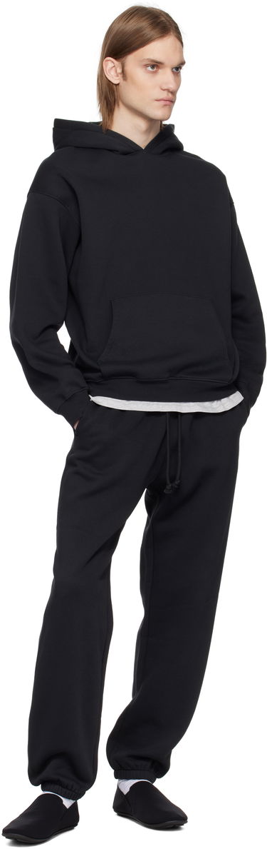 Joggingbukser SKIMS SKIMS Fleece Lounge Relaxed Sweatpants Sort | PT-JOG-8451M-WASHED ONYX, 3