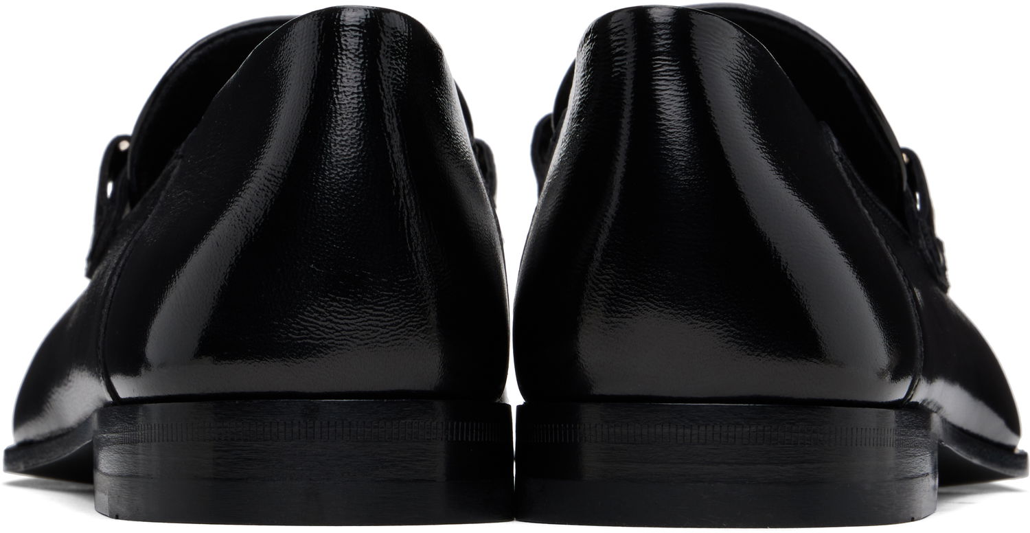 Sneakers og sko FERRAGAMO Salvatore Ferragamo Hybrid Gancini Ornament Loafers Sort | 778971, 1