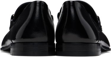 Sneakers og sko FERRAGAMO Salvatore Ferragamo Hybrid Gancini Ornament Loafers Sort | 778971, 1