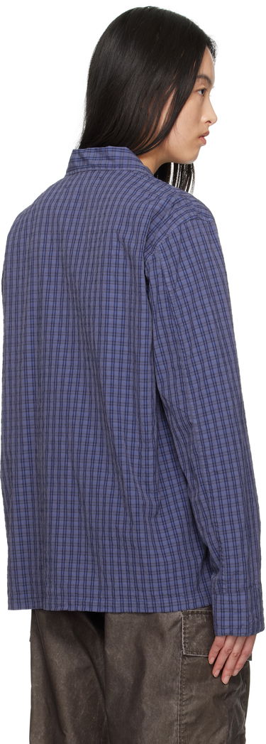 Skjorte OUR LEGACY Our Legacy Box Check Shirt Lilla | M2252BK, 2