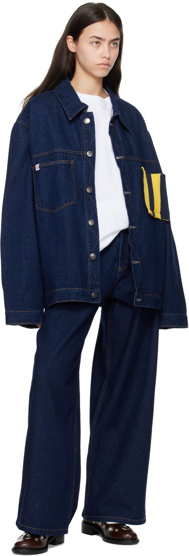 Jeans Charles Jeffrey Loverboy Charles Jeffrey LOVERBOY Wide Leg Jeans Blå | 054040502, 3