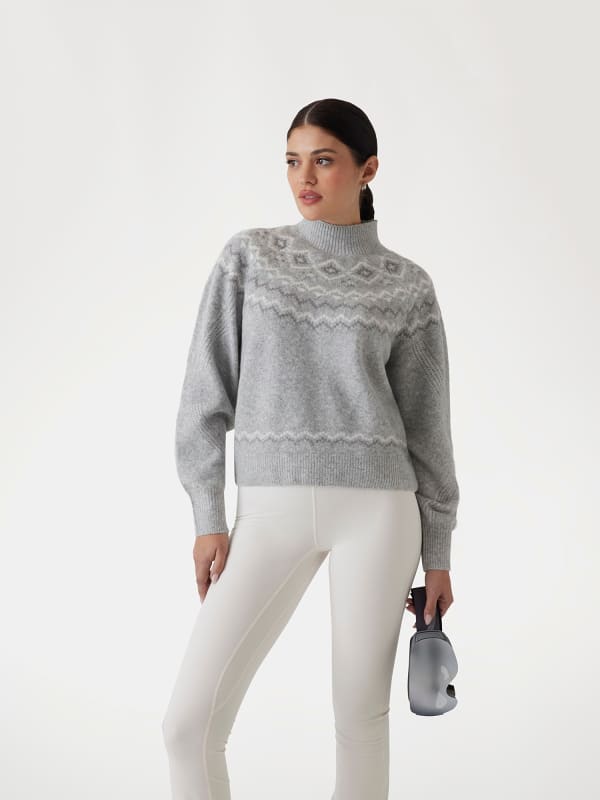 Sweater GUESS Wool-Blend Sweater Grå | W4PR0ZZ3LQ0, 0