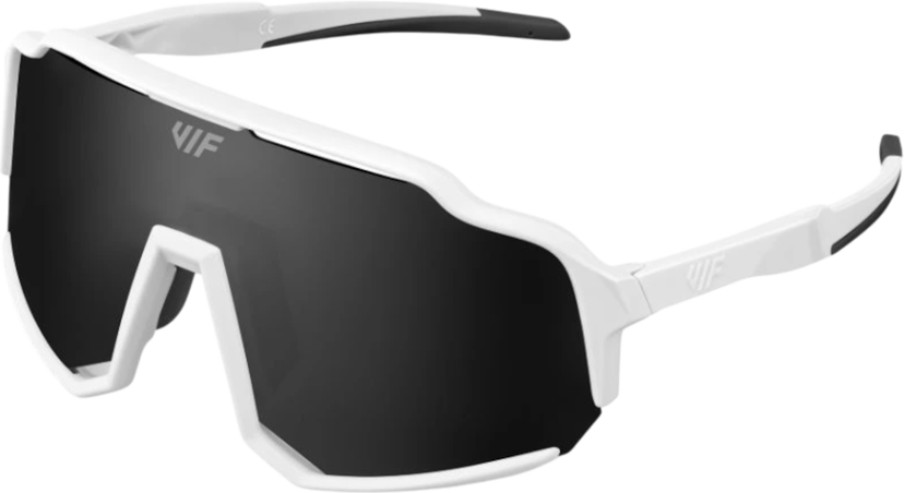 Solbriller VIF Two Polarized Sunglasses Hvid | 203-pol