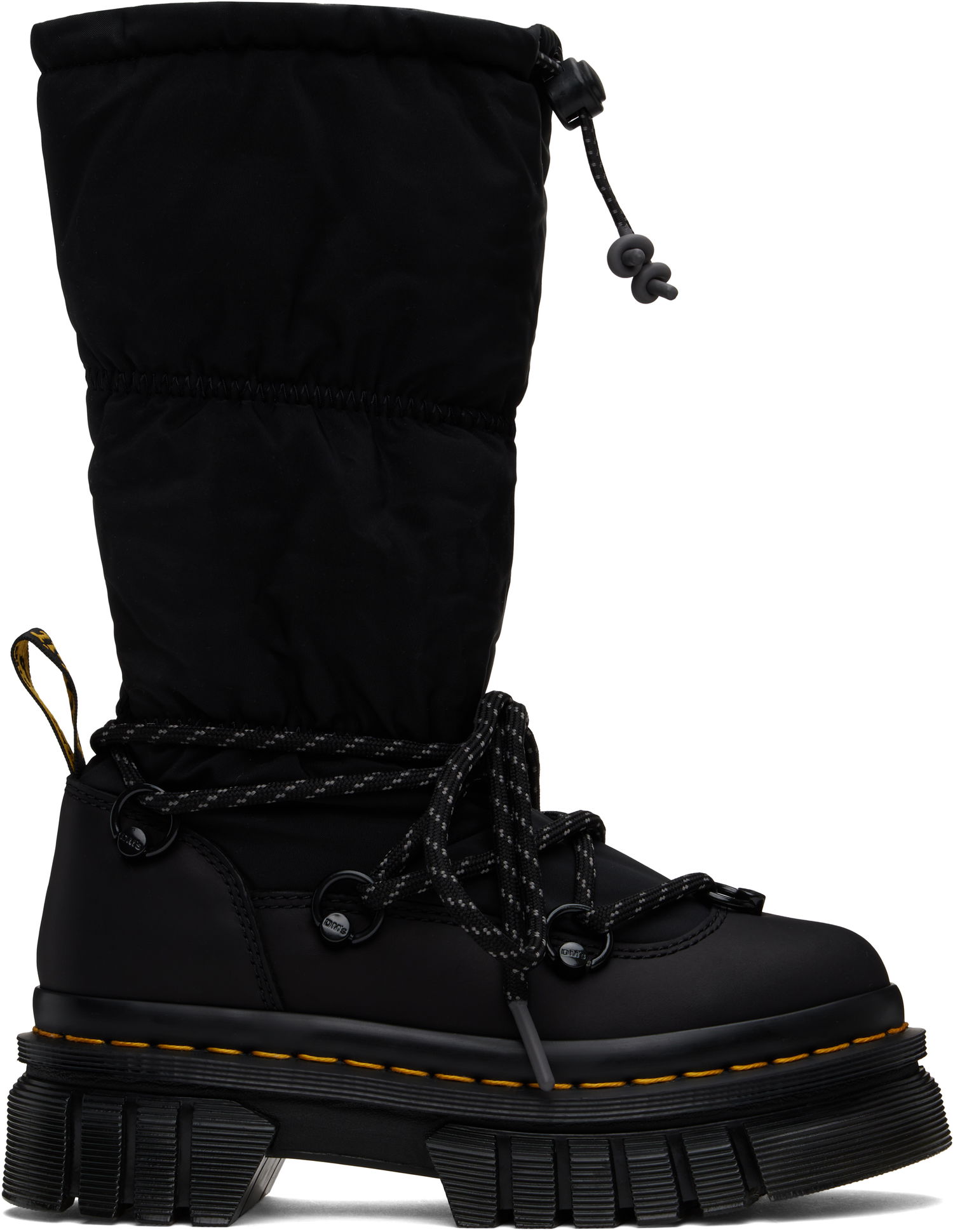 Sneakers og sko Dr. Martens Audrick Padded Hi Platform Tall Boots Sort | 32052001, 0