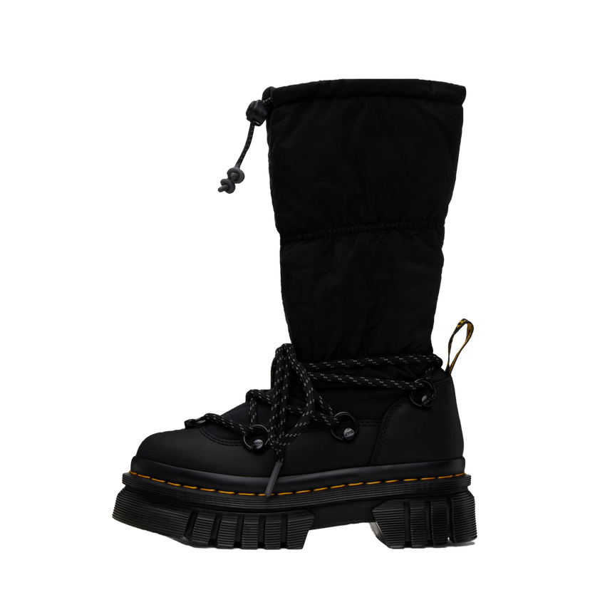 Sneakers og sko Dr. Martens Audrick Padded Hi Platform Tall Boots Sort | 32052001