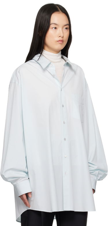 Skjorte Maison Margiela Maison Margiela Oversized Shirt Blå | S51DT0017 M35397, 1