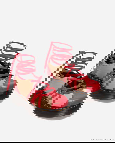 Tøj og tilbehør Dr. Martens Buzz Ballerina Leather Shoes Rød | 41611600, 2