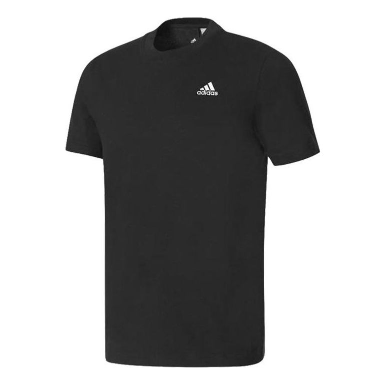 T-shirt adidas Originals Logo Running Casual Short Sleeve T-Shirt Sort | S98742, 0