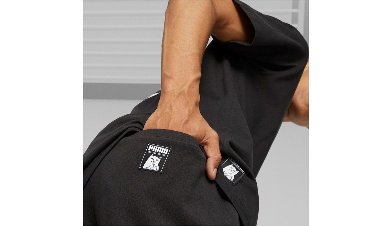 Joggingbukser Puma x RIPNDIP TR Black Sort | 622199-01, 1