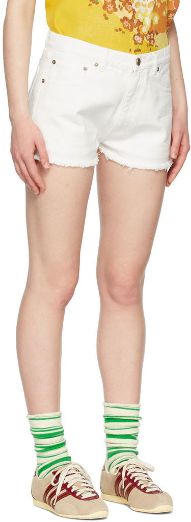 Bælter ERL Denim Shorts Hvid | ERL04P014, 3