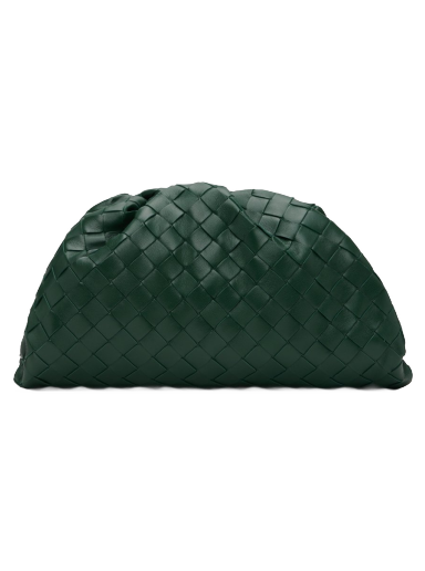 Håndtaske Bottega Veneta Teen Pouch Grøn | 698895 VCPP0