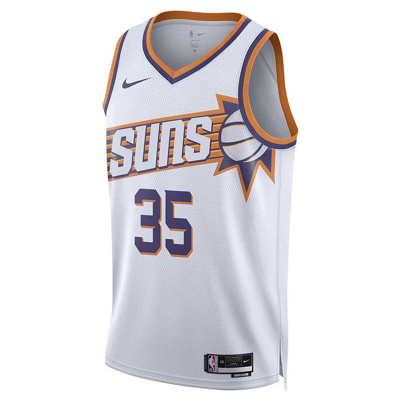 Jersey Nike NBA PHOENIX SUNS DRI-FIT ASOSSIATION SWINGMAN JERSEY KEVIN DURANT Hvid | DV4851-104