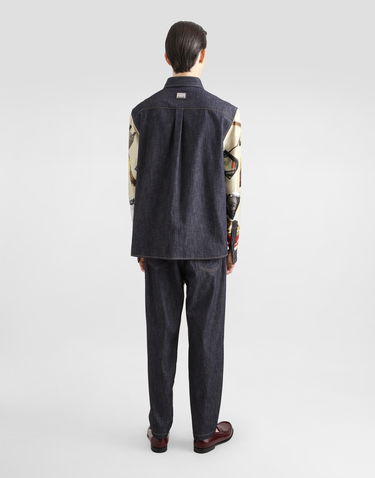Jeans Dolce & Gabbana Dolce & Gabbana Loose Fit Jeans with Lighter Print Beige | GYK0ADG8MD8S9001, 2
