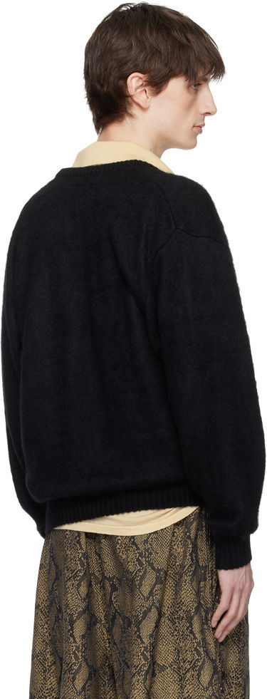 Sweater WACKO MARIA WACKO MARIA Mohair Knit Cardigan Sort | 25SS-WMK-KN06, 2